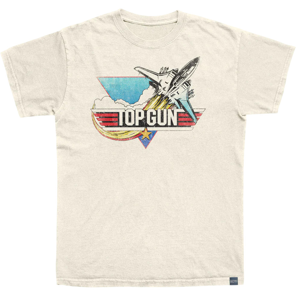Made In Usa Fade Top Gun Tshirt